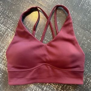 Lululemon IN ALIGNMENT LONGLINE BRA *LIGHT SUPPORT, B/C CUP